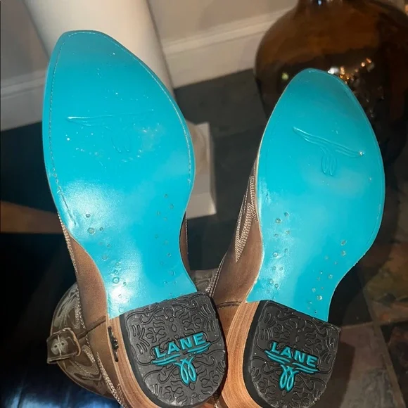 Brown Western Cowboy Boots - Picture 5 of 7